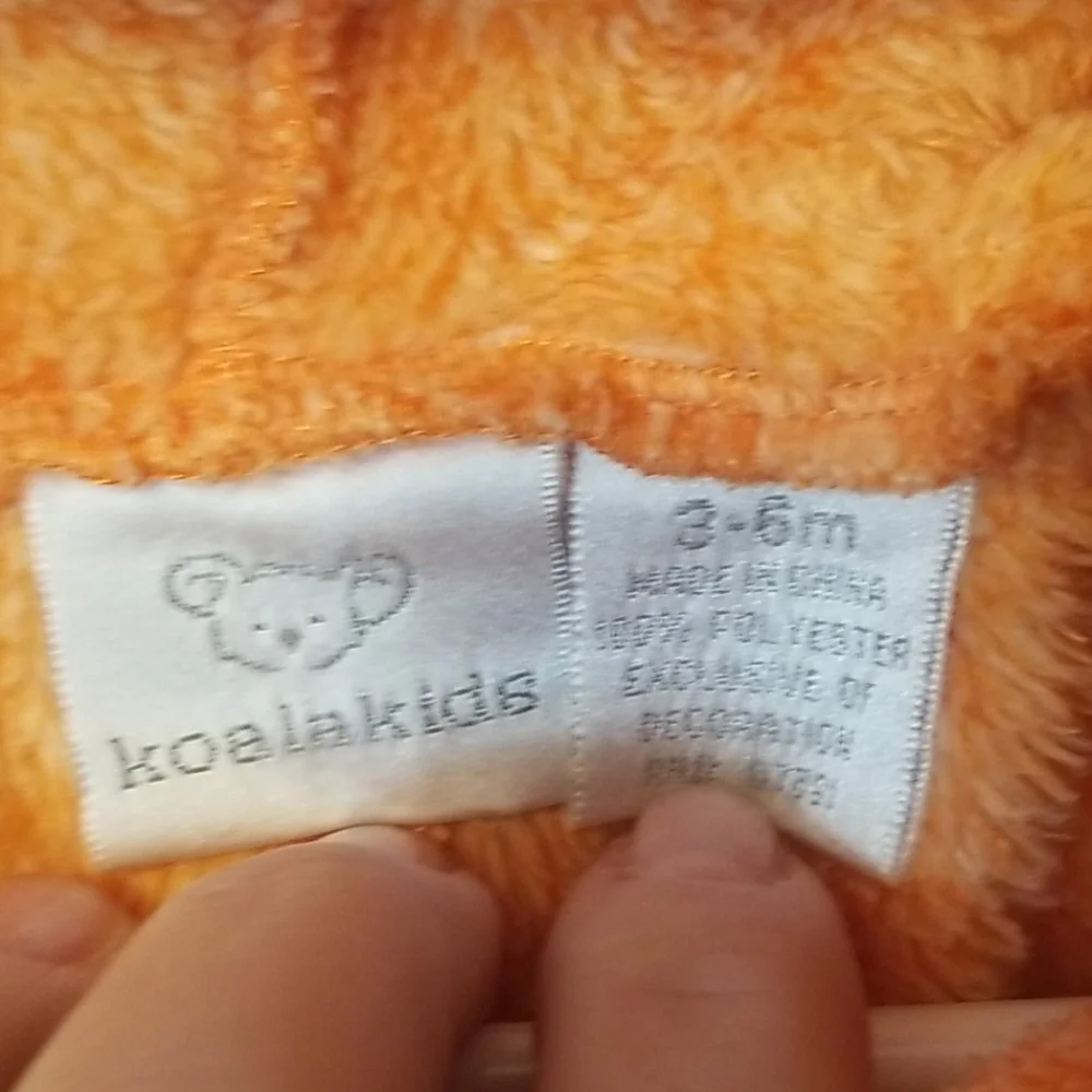 Koala Kids Pumpkin Costume